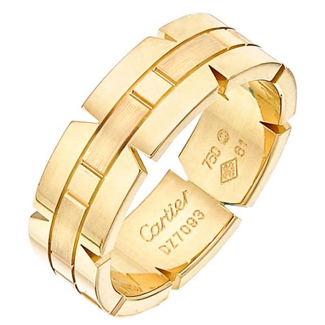 cartier mens rings